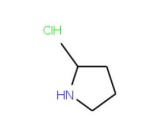 (S)-2-Methyl-pyrrolidine hydrochloride (CAS 174500-74-4) - chemical structure image