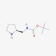 (S)-2-N-Boc-aminomethylpyrrolidine (CAS 141774-70-1) - chemical structure image