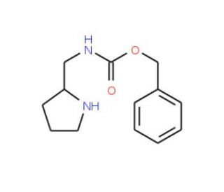 (S)-2-N-Cbz-aminomethyl-pyrrolidine (CAS 913614-65-0) - chemical structure image