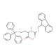 (S)-2-(N-Fmoc-N-methyl-amino)-4-tritylsulfanyl-butyric acid (CAS 526210-71-9) - chemical structure image