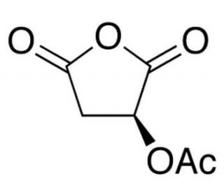 (S)-2-O-Acetylmalic Anhydride (CAS 59025-03-5) - chemical structure image