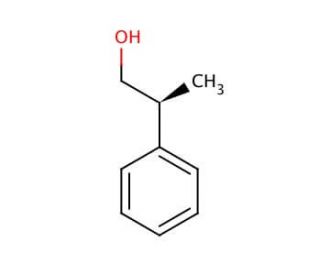 (S)-(&minus;)-2-Phenyl-1-propanol (CAS 37778-99-7) - chemical structure image