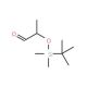 (S)-2-(tert-Butyldimethylsilyloxy)propanal (CAS 87727-28-4) - chemical structure image