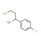 (S)-3-(4-chlorophenyl)-beta-alaninol (CAS 886061-26-3) - chemical structure image