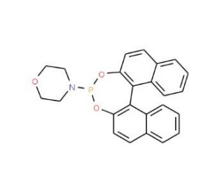 (S)-(&plus;)-(3,5-Dioxa-4-phosphacyclohepta[2,1-a;3,4-a&prime;]dinaphthalen-4-yl)morpholine - chemical structure image