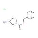 (S)-3-Amino-1-N-Cbz-pyrrolidine hydrochloride (CAS 550378-39-7) - chemical structure image