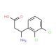 (S)-3-Amino-3-(2,3-dichlorophenyl)propionic acid (CAS 748128-13-4) - chemical structure image