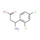 (S)-3-Amino-3-(2,4-dichlorophenyl)propionic acid (CAS 757937-66-9) - chemical structure image