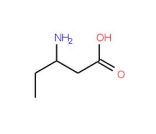 (S)-3-Amino-pentanoic acid (CAS 14389-77-6) - chemical structure image