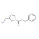(S)-3-Aminomethyl-1-N-Cbz-pyrrolidine (CAS 315717-77-2) - chemical structure image