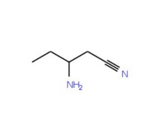 (S)-3-Aminopentanenitrile (CAS 639804-64-1) - chemical structure image