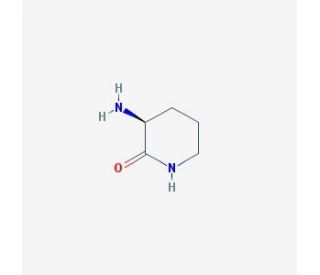 (S)-3-Aminopiperidine-2-one (CAS 34294-79-6) - chemical structure image