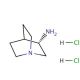 (S)-(−)-3-Aminoquinuclidine dihydrochloride (CAS 119904-90-4) - chemical structure image