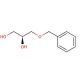 (S)-(−)-3-Benzyloxy-1,2-propanediol (CAS 17325-85-8) - chemical structure image