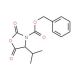 (S)-3-(Benzyloxycarbonyl)-4-isopropyl-2,5-oxazolidinedione (CAS 158257-41-1) - chemical structure image