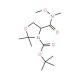 (S)-3-Boc-4-(Methoxymethylcarbamoyl)-2,2-dimethyloxazolidine 的分子结构, CAS编号: 122709-21-1 (S)-3-Boc-4-(Methoxymethylcarbamoyl)-2,2-dimethyloxazolidine (CAS 122709-21-1) - chemical structure image