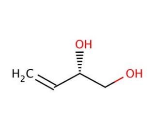 (S)-3-Butene-1,2-diol (CAS 62214-39-5) - chemical structure image