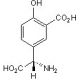 (S)-3-Carboxy-4-hydroxyphenylglycine (CAS 55136-48-6) - chemical structure image