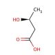 (S)-3-Hydroxybutyric acid (CAS 6168-83-8) - chemical structure image