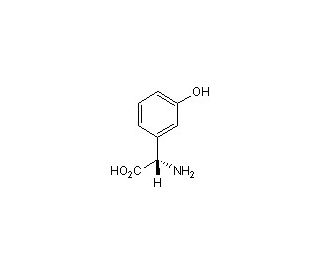(S)-3-Hydroxyphenylglycine (CAS 71301-82-1) - chemical structure image