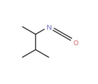 (S)-(&plus;)-3-Methyl-2-butyl isocyanate (CAS 749261-38-9) - chemical structure image