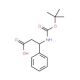 (S)-3-N-Boc-amino-beta-phenylalanine (CAS 103365-47-5) - chemical structure image