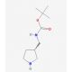 (S)-3-N-Boc-aminomethyl pyrrolidine (CAS 173340-26-6) - chemical structure image