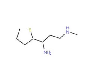 (S)-3-N-methyl-1-thiophen-2-yl-propane-1,3-diamine - chemical structure image