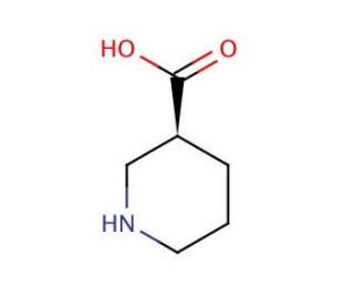 (S)-(&plus;)-3-Piperidinecarboxylic acid (CAS 59045-82-8) - chemical structure image