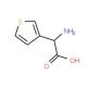 (S)-3-Thienylglycine (CAS 1194-87-2) - chemical structure image