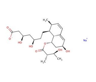 (S)-3&prime;&prime;-Hydroxy Pravastatin Sodium Salt (CAS 722504-45-2) - chemical structure image