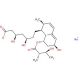 (S)-3′′-Hydroxy Pravastatin Sodium Salt (CAS 722504-45-2) - chemical structure image