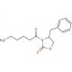 (S)-4-Benzyl-3-hexanoyl-2-oxazolidinone - chemical structure image
