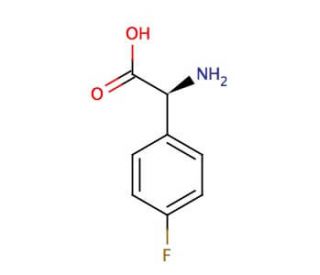 (S)-4-Fluorophenylglycine (CAS 19883-57-9) - chemical structure image