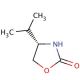 (S)-(−)-4-Isopropyl-2-oxazolidinone (CAS 17016-83-0) - chemical structure image