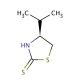 (S)-4-Isopropylthiazolidine-2-thione (CAS 76186-04-4) - chemical structure image