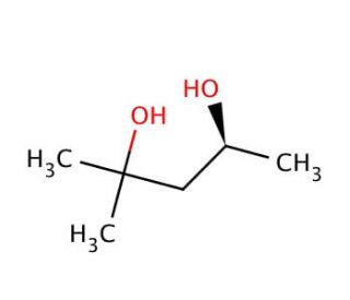 (S)-(&plus;)-4-Methyl-2-pentanol (CAS 14898-80-7) - chemical structure image