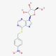 S-(4-Nitrobenzyl)-6-thioinosine (NBTI, NBMPR) (CAS 38048-32-7) - chemical structure image