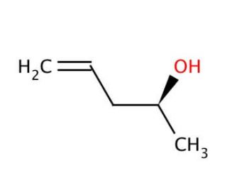 (S)-(&plus;)-4-Penten-2-ol (CAS 55563-79-6) - chemical structure image