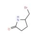 (S)-5-Bromomethyl-2-oxopyrrolidine (CAS 72479-05-1) - chemical structure image