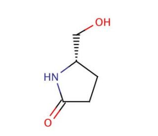 (S)-5-(Hydroxymethyl)-2-pyrrolidinone (CAS 17342-08-4) - chemical structure image