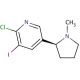 (S)-6-Chloro-5-iodonicotine - chemical structure image