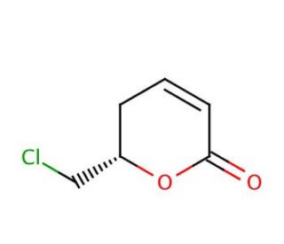 (S)-6-Chloromethyl-5,6-dihydro-pyran-2-one (CAS 135999-61-0) - chemical structure image
