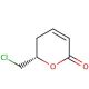 (S)-6-Chloromethyl-5,6-dihydro-pyran-2-one (CAS 135999-61-0) - chemical structure image