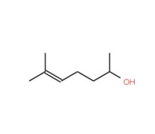(S)-(&plus;)-6-Methyl-5-hepten-2-ol (CAS 58917-26-3) - chemical structure image