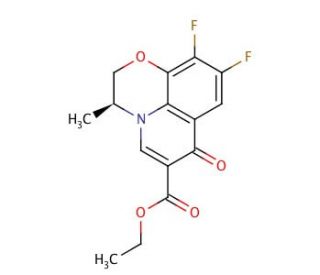 (S)-9,10-Difluoro-2,3-dihydro-3-methyl-7-oxo-7H-pyrido[1,2,3-de]-1,4-benzoxazine-6-carboxylic Acid Ethyl Ester (CAS 106939-34