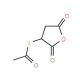 S-Acetylmercaptosuccinic anhydride (CAS 6953-60-2) - chemical structure image