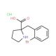 (S)-alpha-(2-Bromobenzyl)proline HCl (CAS 637020-88-3) - chemical structure image