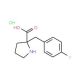 (S)-alpha-(4-Fluorobenzyl)proline HCl (CAS 637020-70-3) - chemical structure image