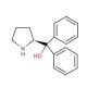 (S)-(−)-α,α-Diphenyl-2-pyrrolidinemethanol (CAS 112068-01-6) - chemical structure image